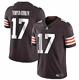 Men & Women & Youth Cleveland Browns #17 Dorian Thompson-Robinson Brown Vapor Untouchable Limited Jersey,baseball caps,new era cap wholesale,wholesale hats